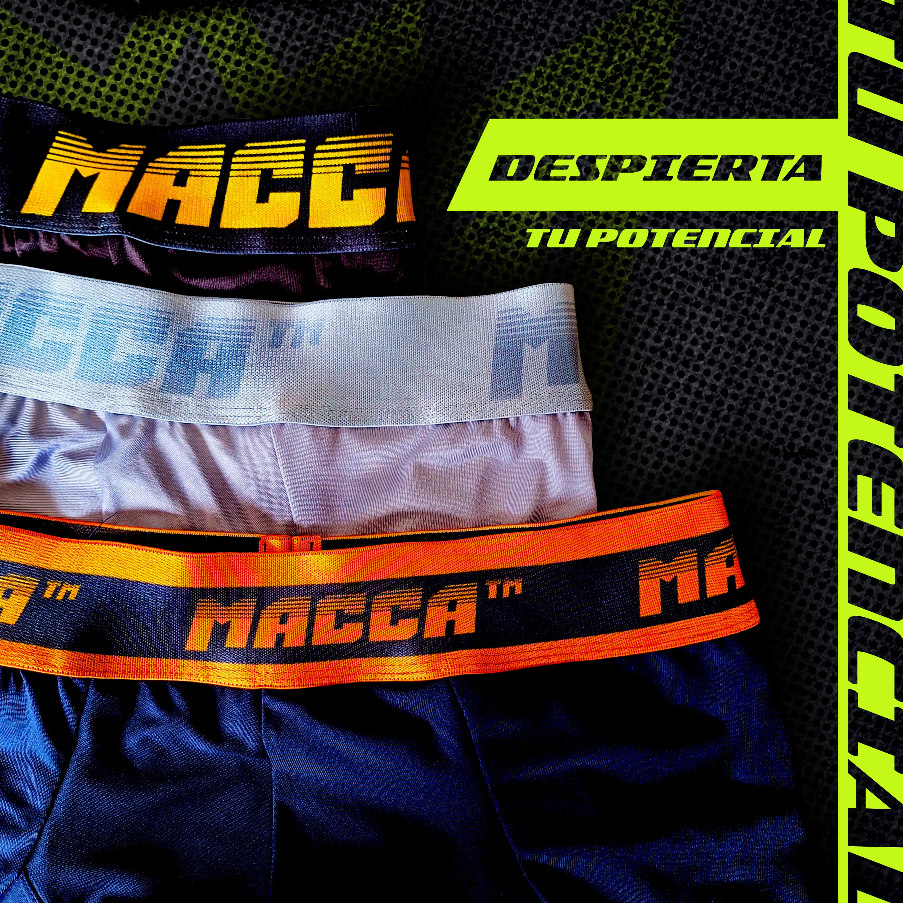 PACK X 3 BOXER MACCAUNDERWEAR | Estilo, color y comodidad